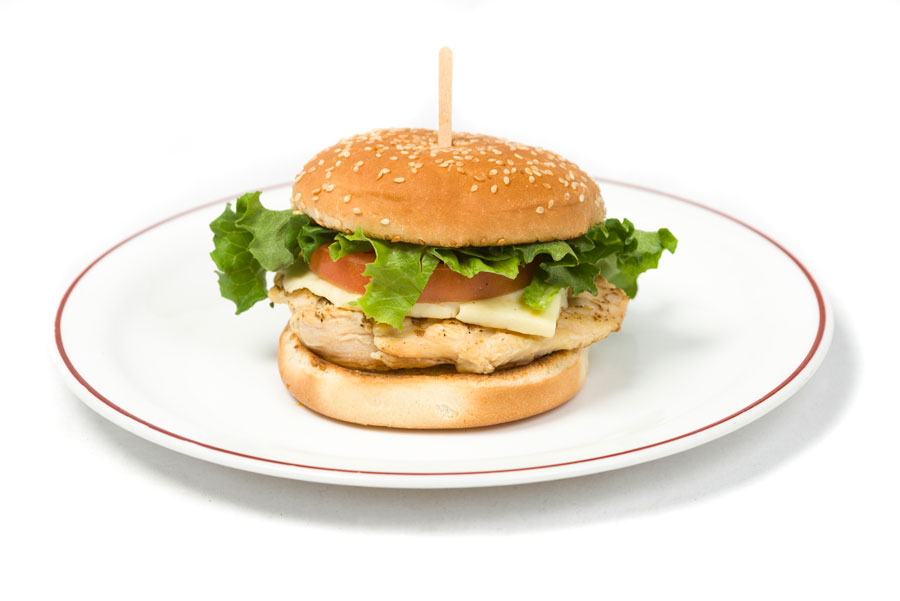 Hamburger de Poulet Grillé